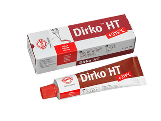 Elring Dirko HT Dichtmasse HT rot / 70 ml Tube 4041248845660